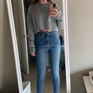 Mari fitness crop top